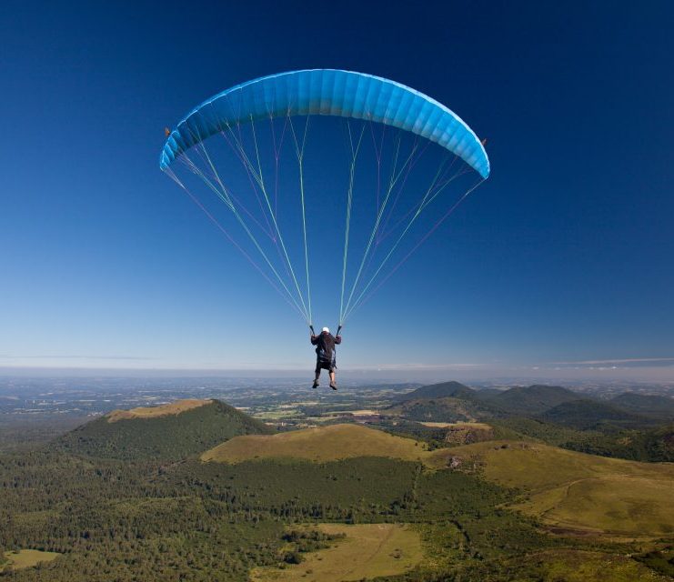 paragliding, paraglider, tandem paragliding, duo paragliding, adventure, sport, nature, sky, entertainment, wind, blue sky, activity, côte d'armor plérin france